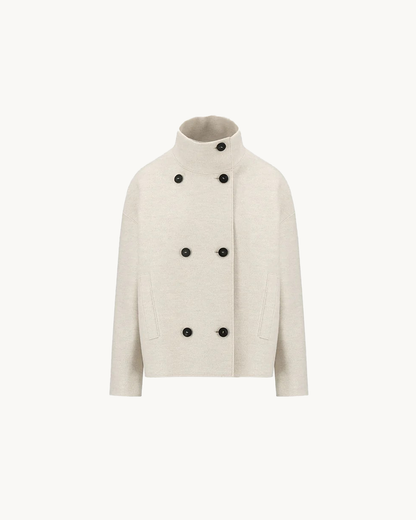 Tara | Douillet High-Neck Manteau