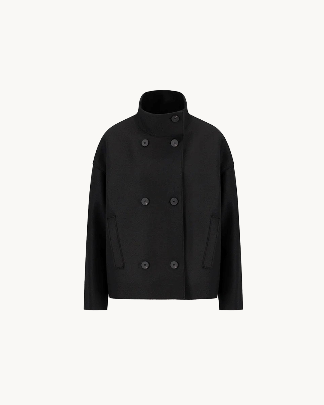 Tara | Douillet High-Neck Manteau