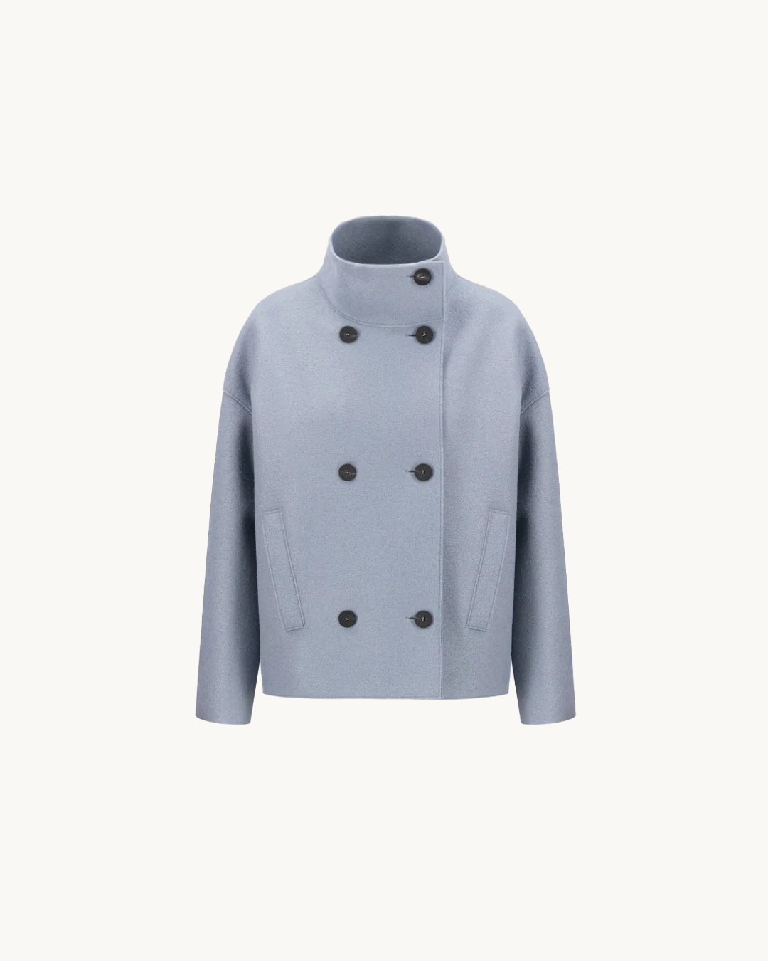Tara | Douillet High-Neck Manteau