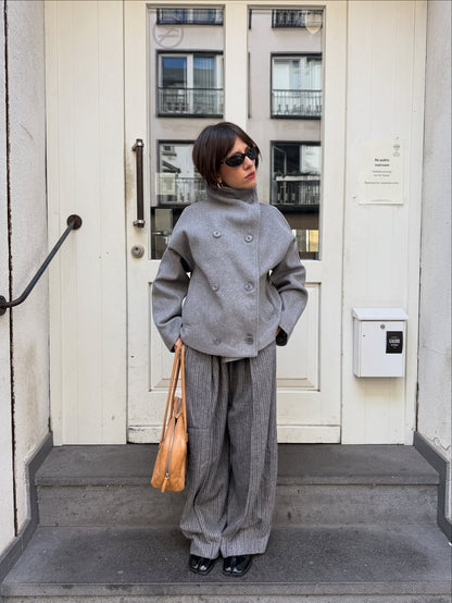 Tara | Douillet High-Neck Manteau