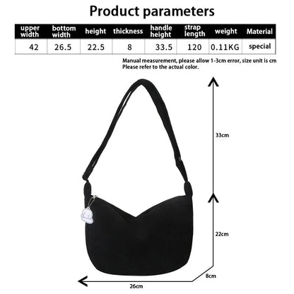 Margot | Sac à Bandoulière Cordura Structuré