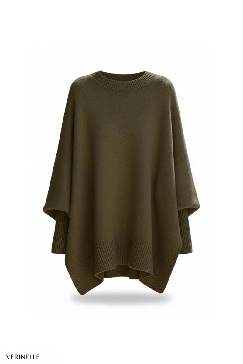 Delphine | Oversize Maille Poncho
