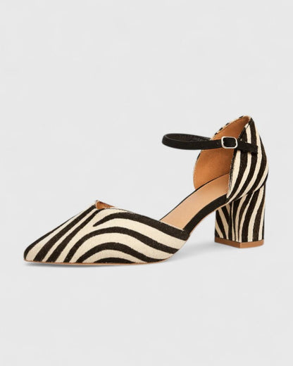 Aurelia | Talon Bloc Bride Cheville Sandales