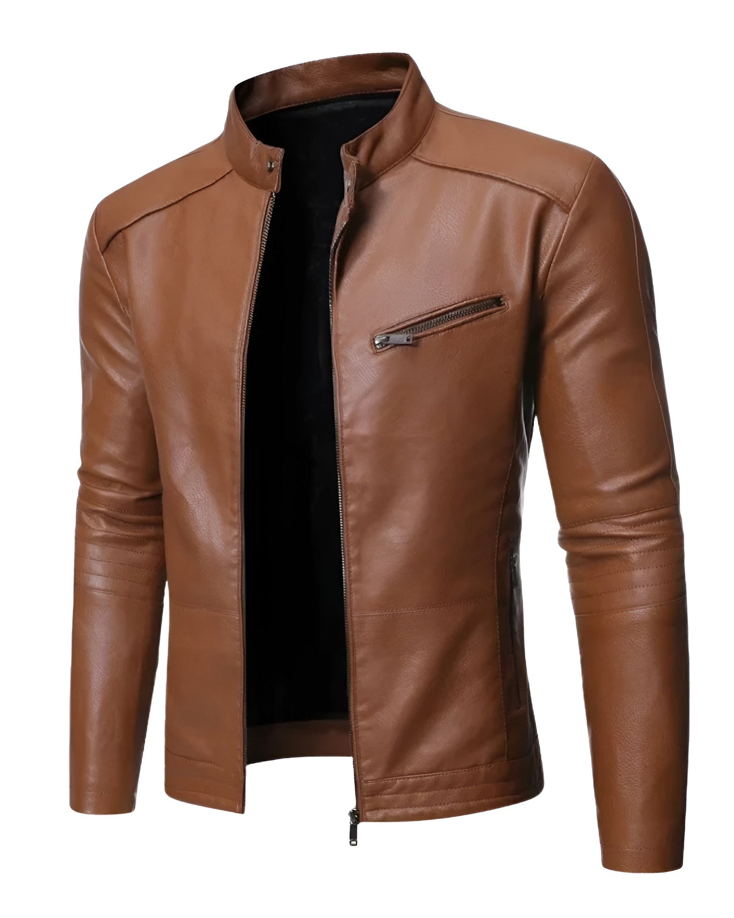 Florian | Veste Cuir Élégante