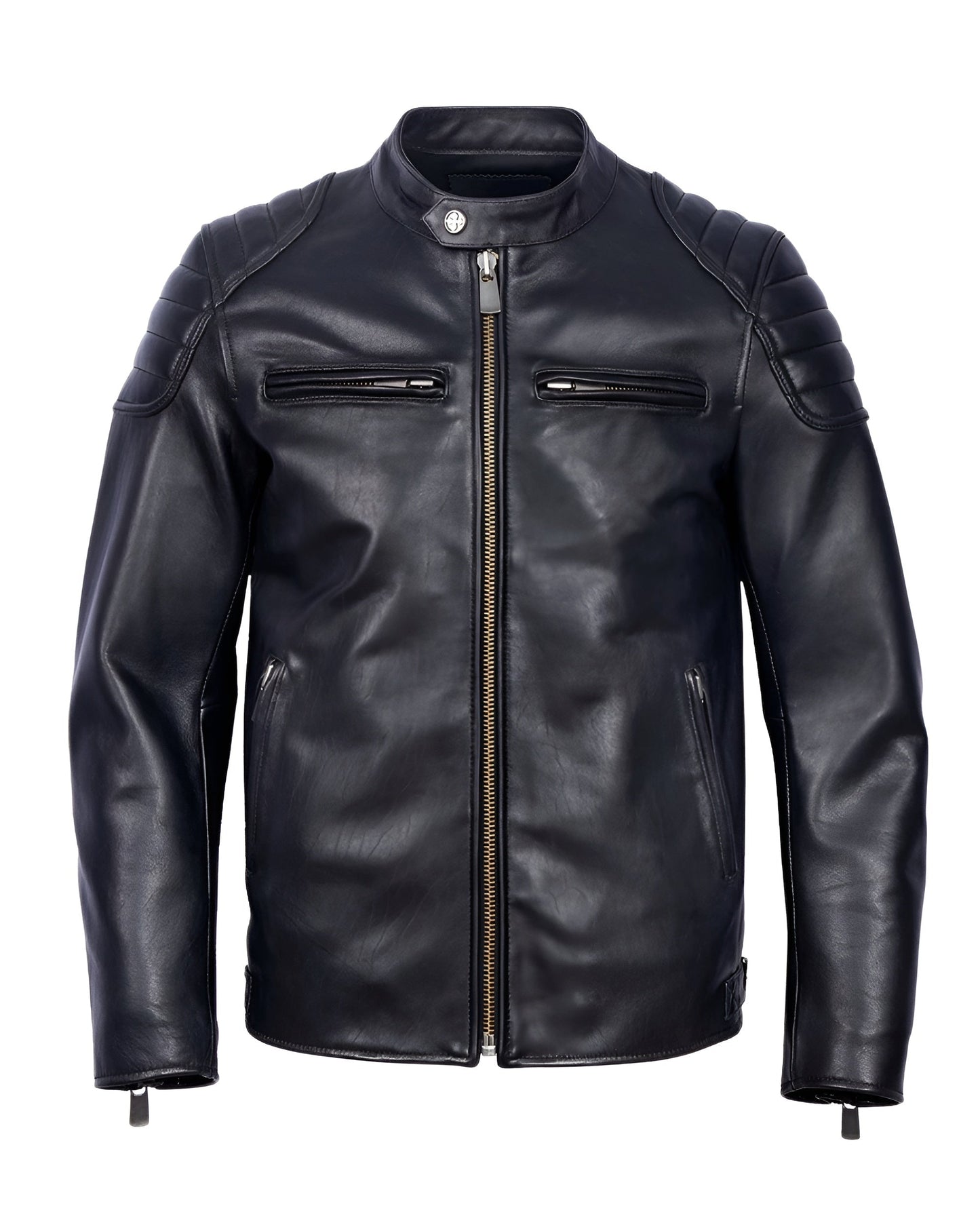 Fabien | Veste Cuir Vintage Texturé