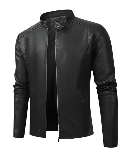 Matéo | Blouson Biker Cuir Élégant