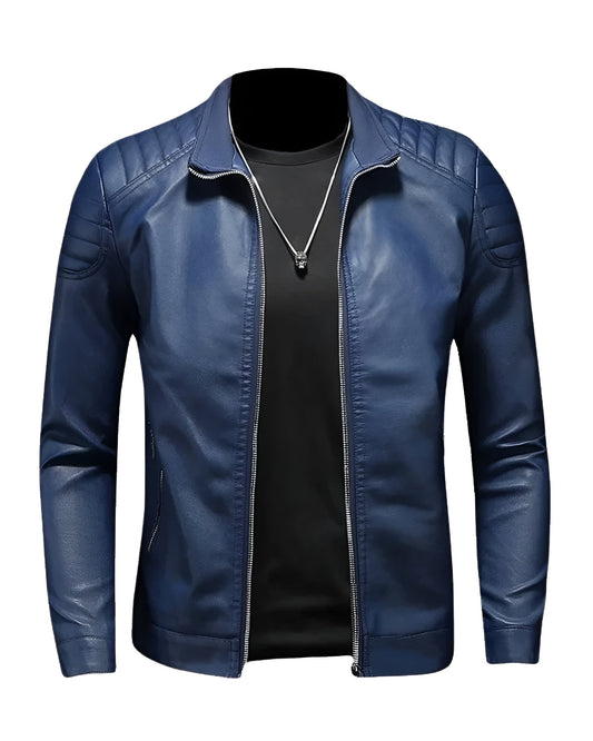 Pierre | Blouson Cuir Structuré