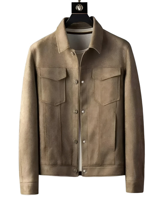 Kylian | Veste Cuir Slim Homme