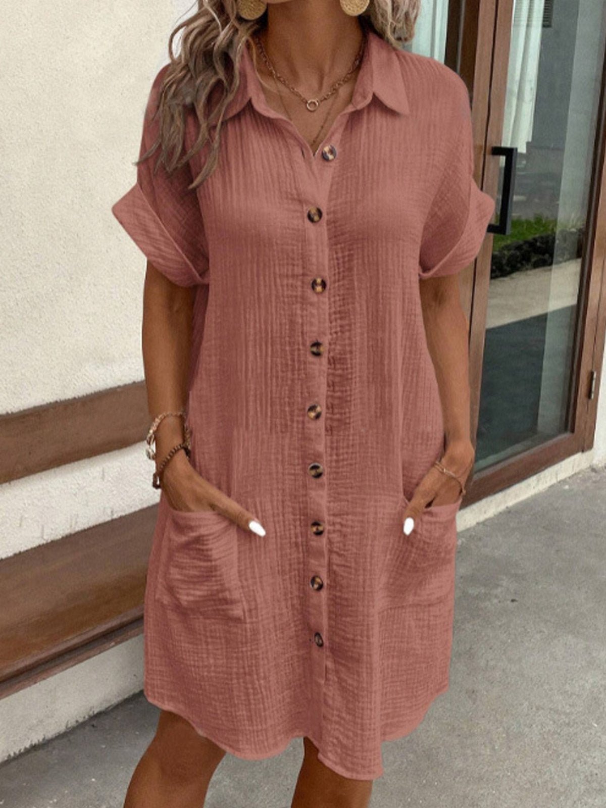 Stella | Décontracté Polo Robe