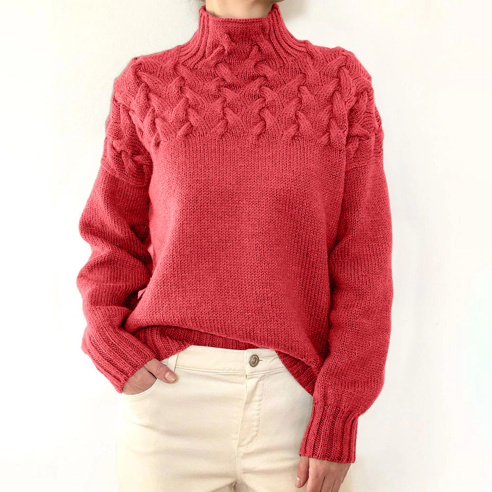 Evelyn | Douillet Maille Col Roulé Pull