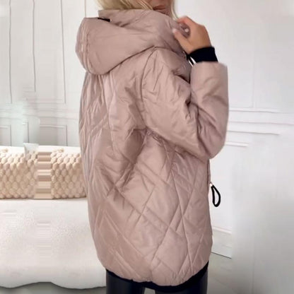 Élise | Parka Matelassée à Capuche