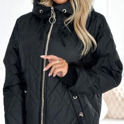 Élise | Parka Matelassée à Capuche