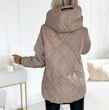 Élise | Parka Matelassée à Capuche