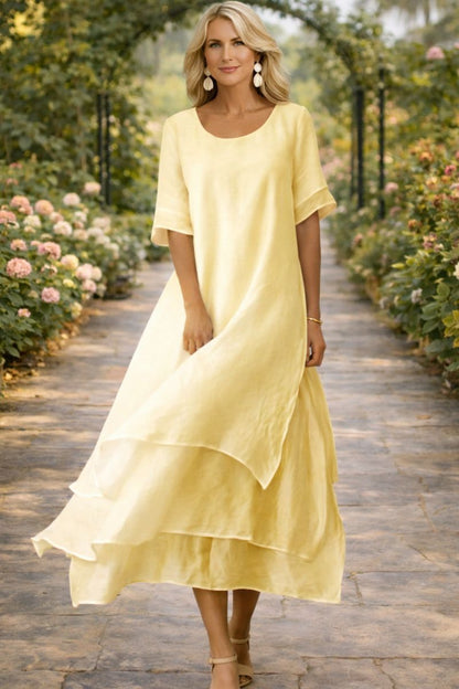 Céleste | Robe Fluide Élégante