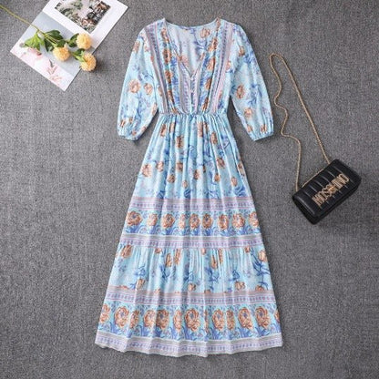 Marina | Bohème Robe Longue