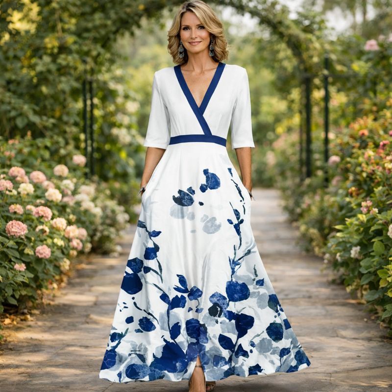 Élise | Robe Longue Élégante