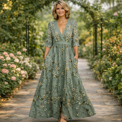 Élise | Robe Longue Élégante
