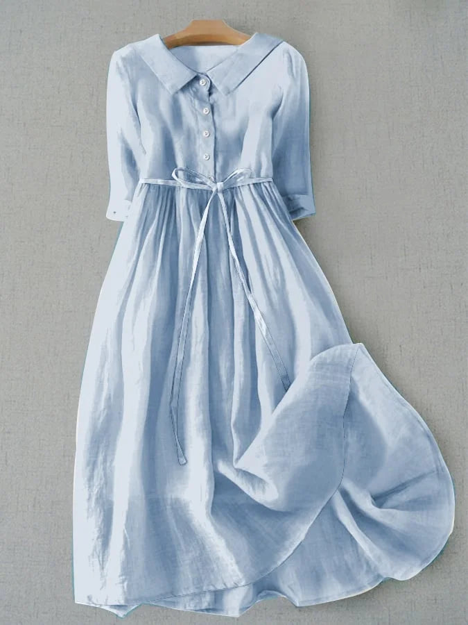 Serena | Lacé Coton Lin Robe