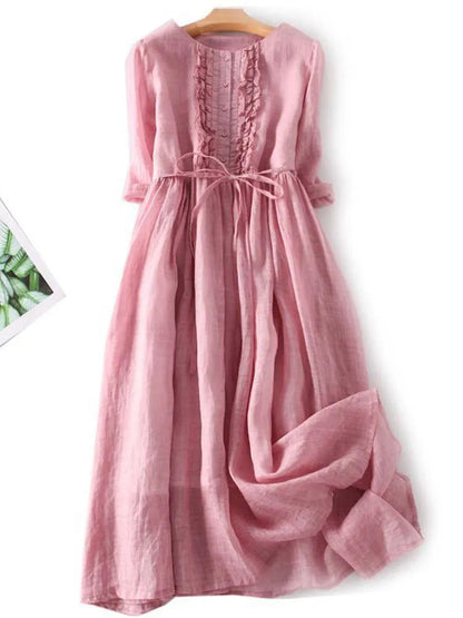 Evelyn | Volant-Trimmed Vintage Robe