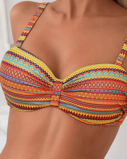 Capucine | Bikini Deux-Pièces à Rayures
