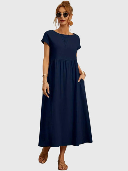 Luna | Décontracté Pocket Robe