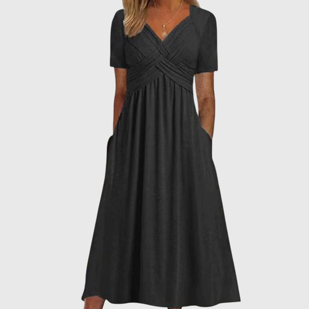 Amelia | Sublimant les Courbes Robe Mi-Longue