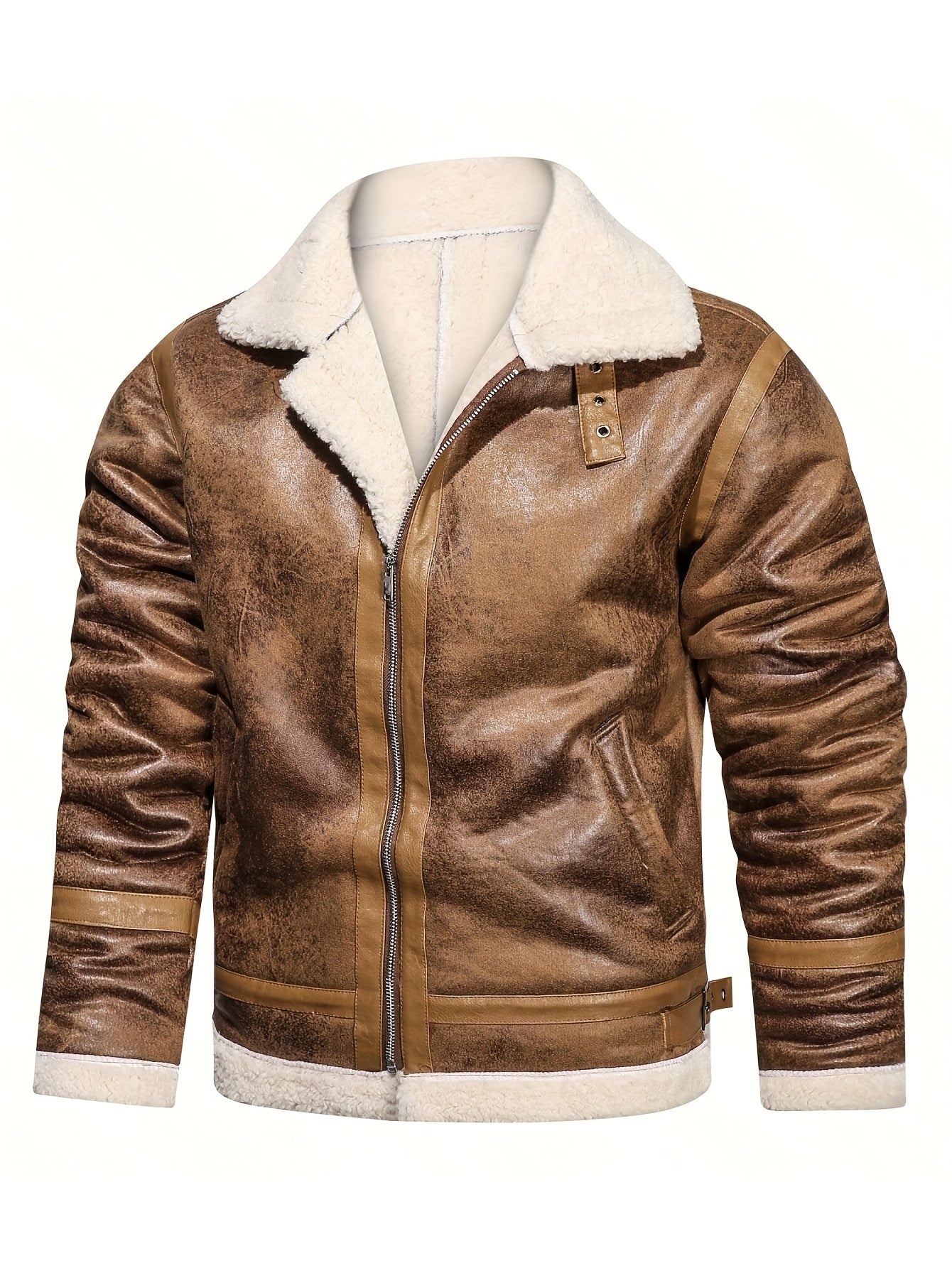 Benjamin | Veste Cuir Doublée