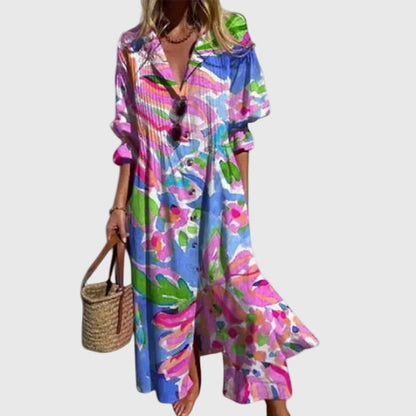 Seraphina | Fluide Bohème Robe Longue