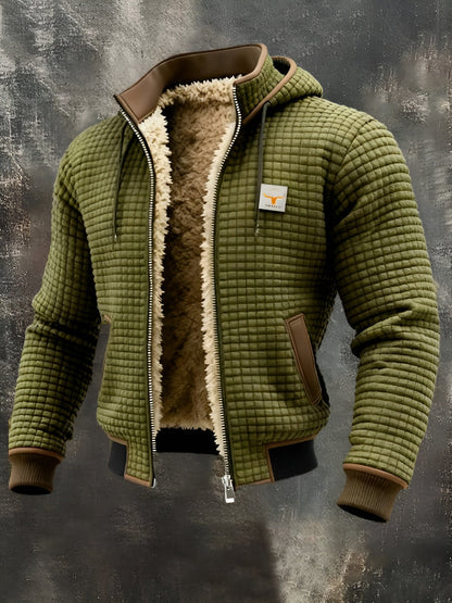 Corentin | Veste Matelassée à Capuche Sherpa