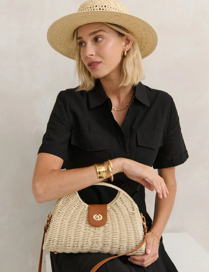 Arin | Chic Straw Cabas