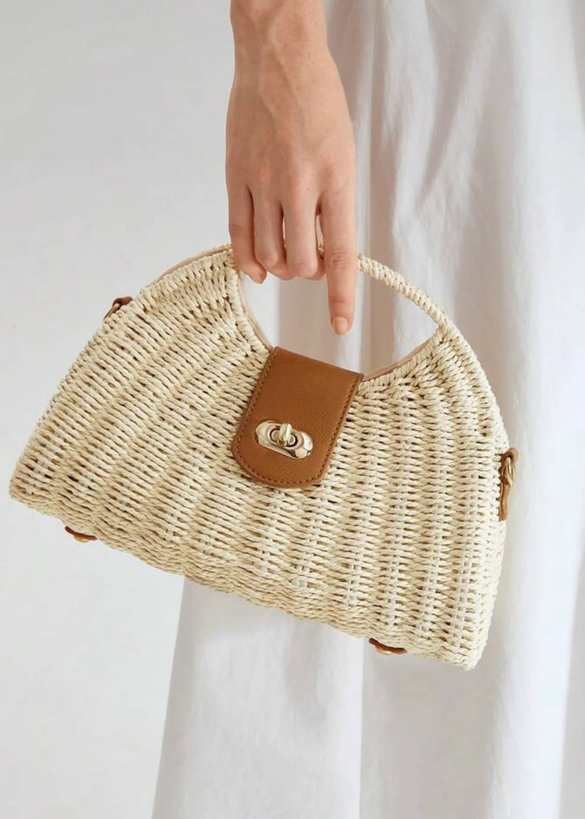 Arin | Chic Straw Cabas