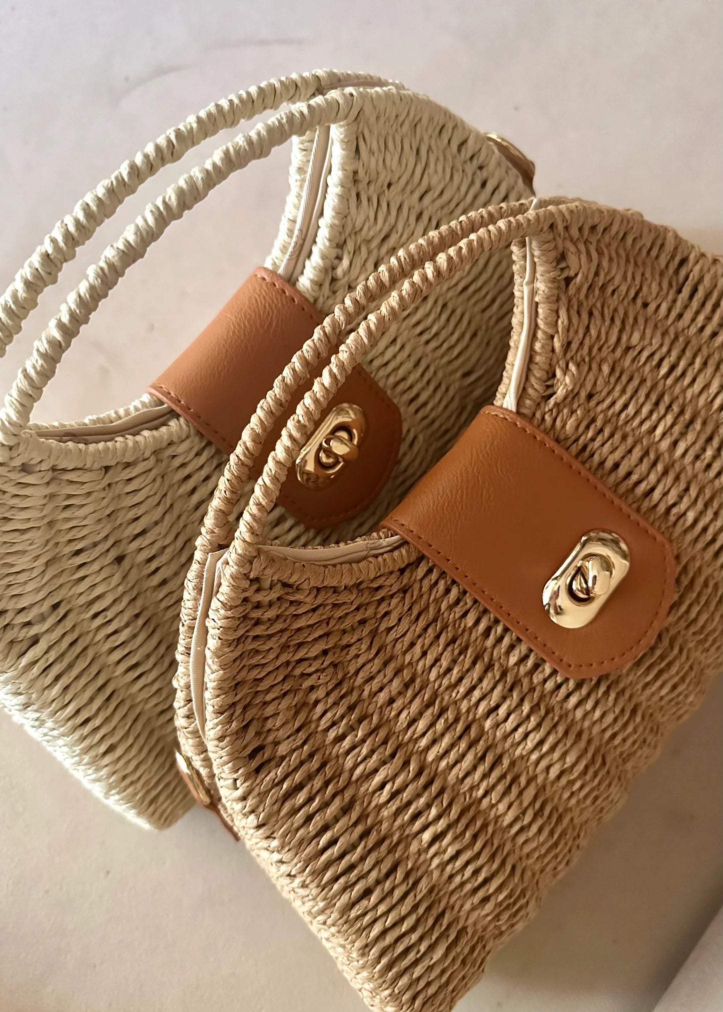 Arin | Chic Straw Cabas