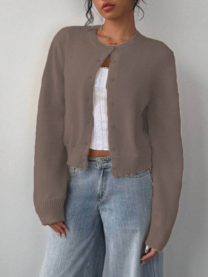 Léa | Maille Côtelée Cardigan