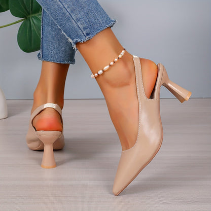 Estelle | Escarpins Bride Arrière Élégants