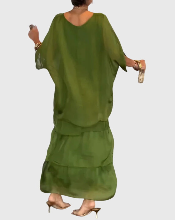Isabella | Long Fluide Robe Longue