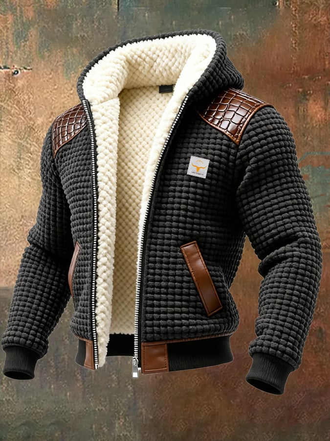 Tristan | Veste Texturée à Doublure Thermique