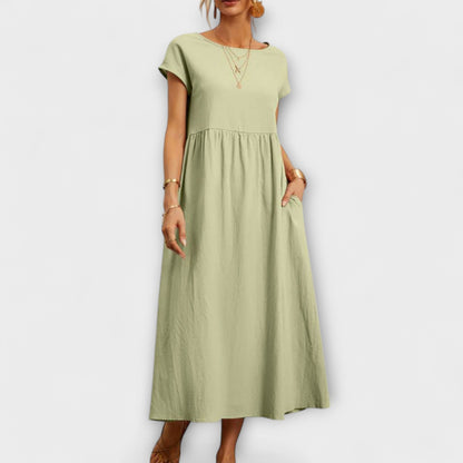 Élise | Robe Midi Élégante