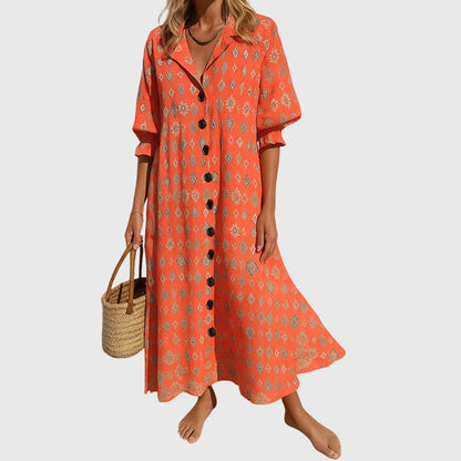 Seraphine | Robe Bohème à Détails Dentelle