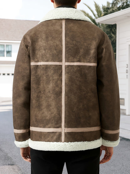 Brieuc | Blouson Aviateur Doublé Sherpa