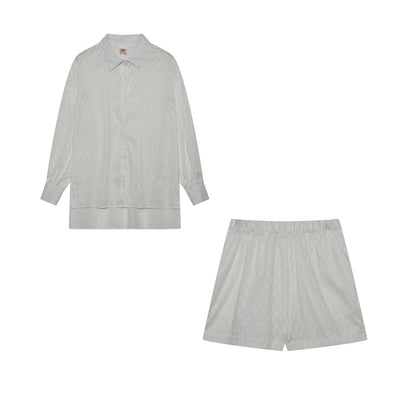 Élise | Ensemble Chemise et Short Fluide