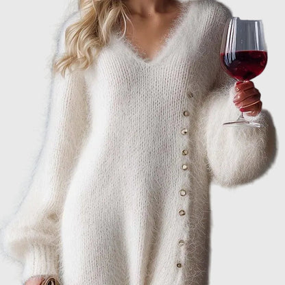 Juliette | Robe Tricotée Douce d'Hiver