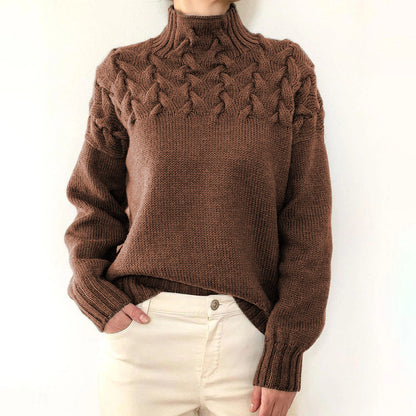 Evelyn | Douillet Maille Col Roulé Pull