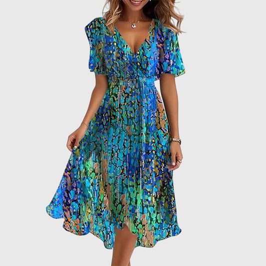 Seraphina | Portefeuille Robe Mi-Longue