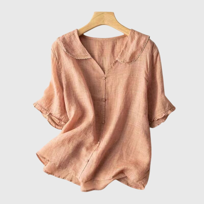 Victoria | Sans Effort Boutonnée Chemise
