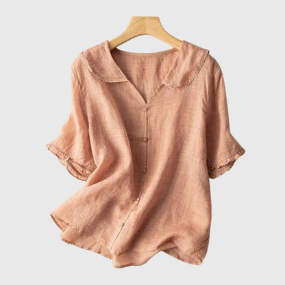 Victoria | Sans Effort Boutonnée Chemise