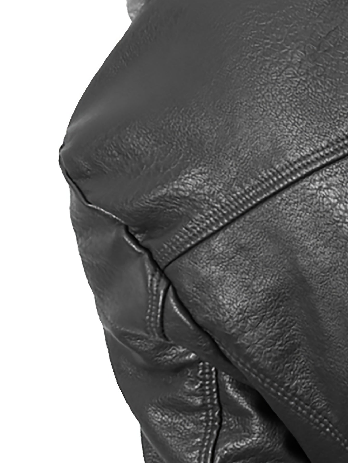 Timéo | Manteau Structuré en Cuir Doublé