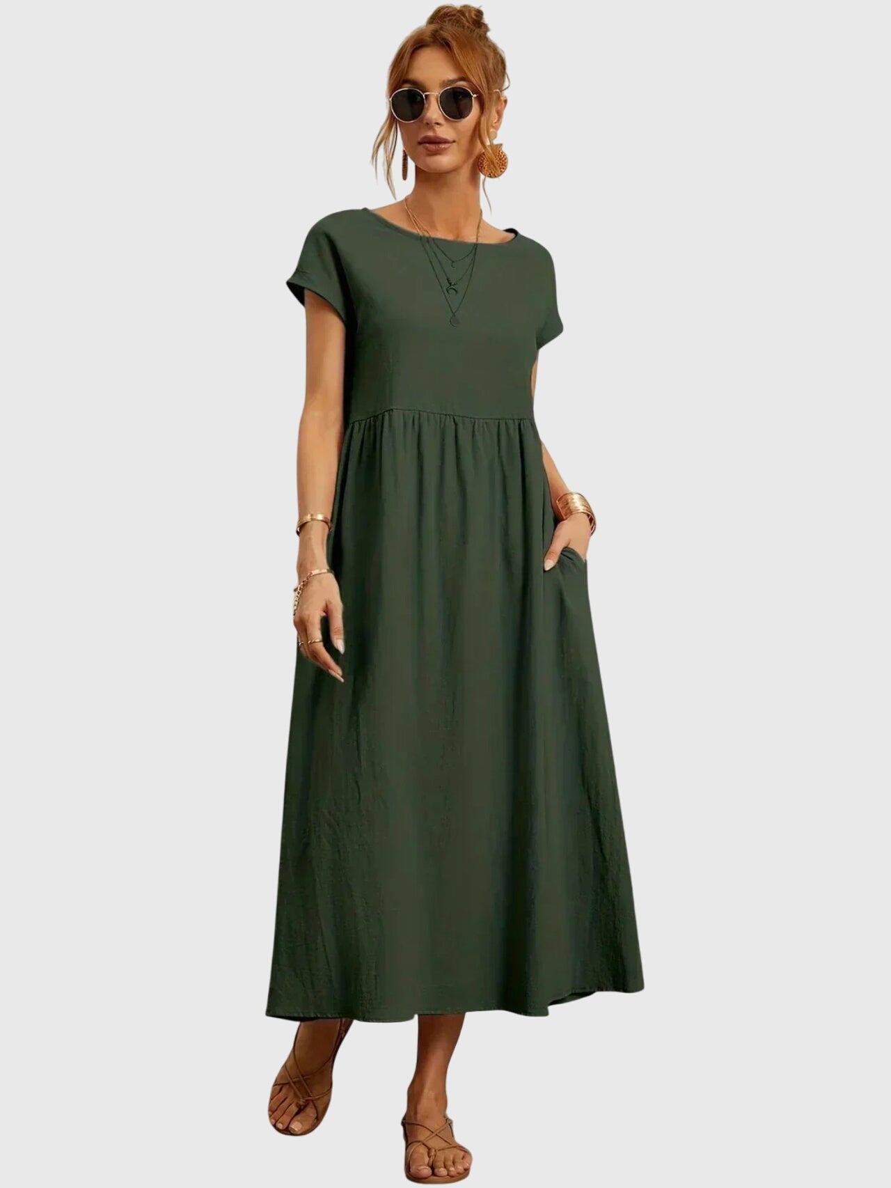 Luna | Décontracté Pocket Robe