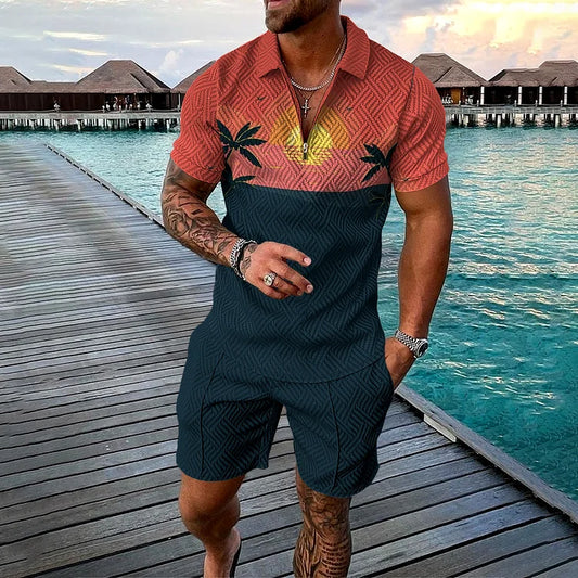 Camille | Ensemble Polo et Short Motif Sourire