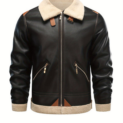 Valère | Blouson Aviateur Shearling