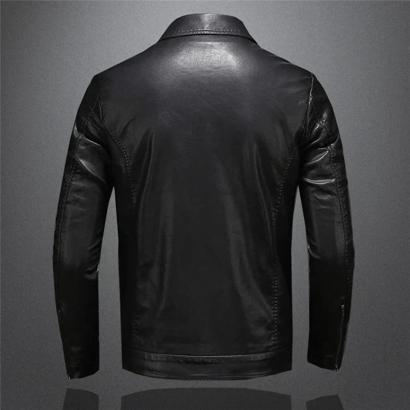 Olivier | Veste Cuir Végan Ajustée